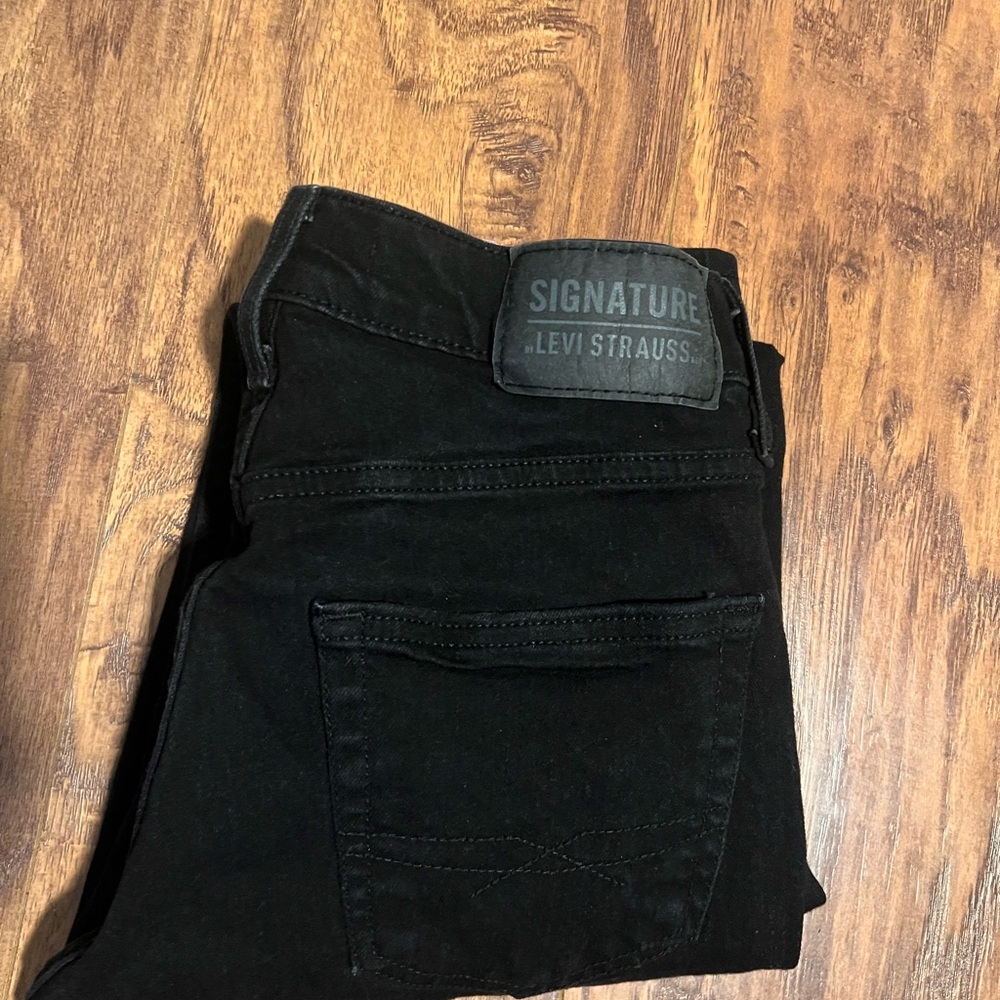 Signature by Levi Strauss Men's Dark Jeans